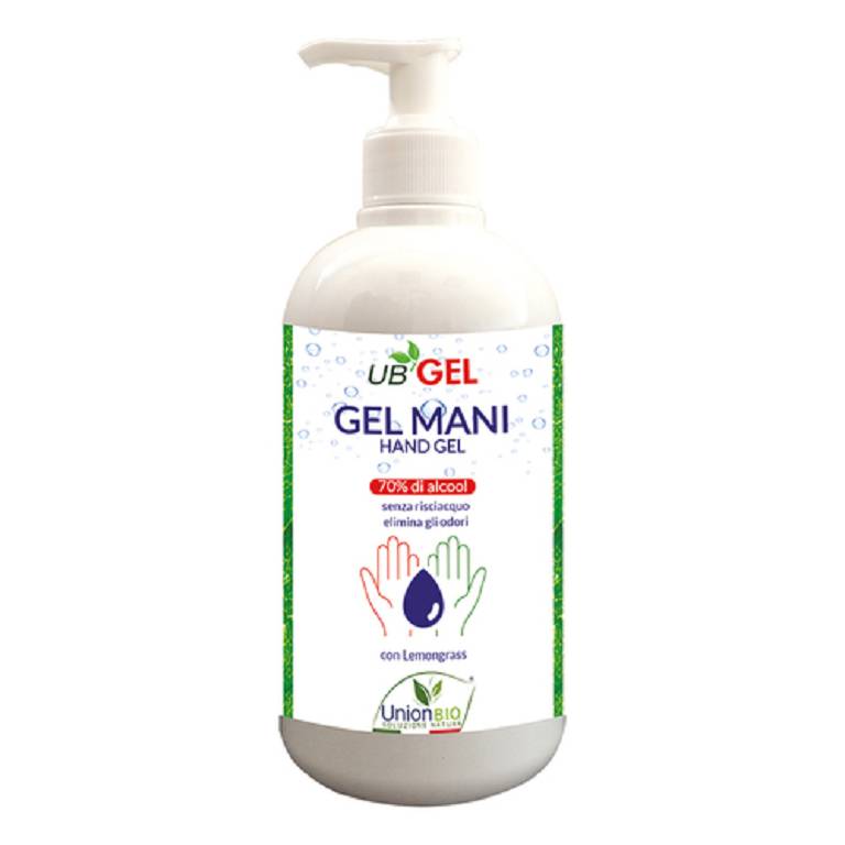 UB GEL C/DISPENSER 500ML